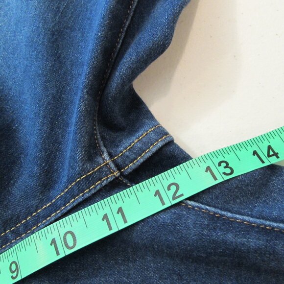 Soft Surroundings 2FH05 Ultimate Denim Pull On Crop Medium - Picture 12 of 16
